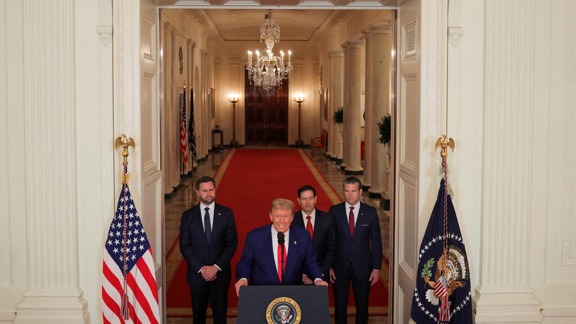 Prejav Donalda Trumpa po americkom útoku na Irán