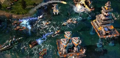 Screen z gry "Command and Conquer: Red Alert 3"