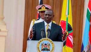 President William Ruto speaking at State House on September 14, 2022