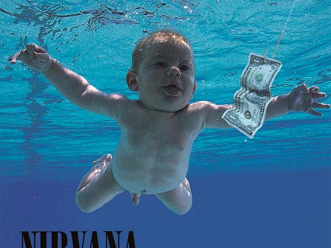 Omot za Nirvanin album "Nevermind"