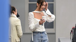 Bella Hadid w dziwnej stylizacji