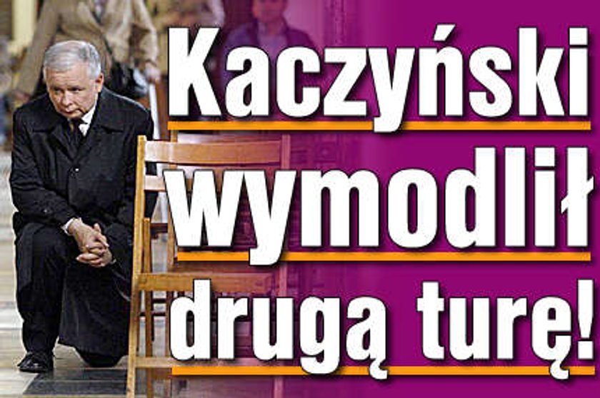 Kaczyński wymodlił II turę! ZOBACZ