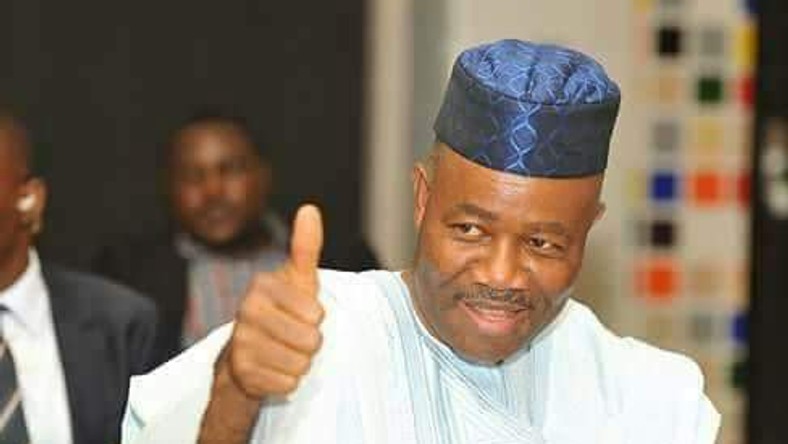 Akpabio hass been accused of sexually harassing the head of a commission (Punch)