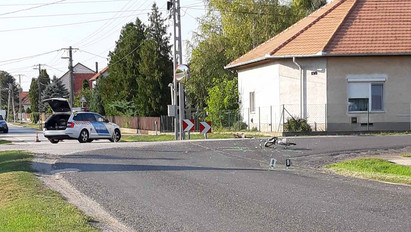 Halálra gázoltak egy kerékpárost Iváncsán, az autós segítségnyújtás nélkül elhajtott – fotók