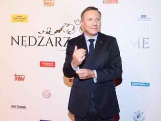 Jacek Kurski na pokazie filmu „Nędzarz i madame”