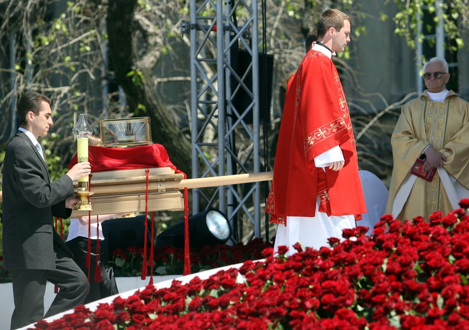 WARSZAWA POPIEŁUSZKO BEATYFIKACJA UROCZYSTOŚCI