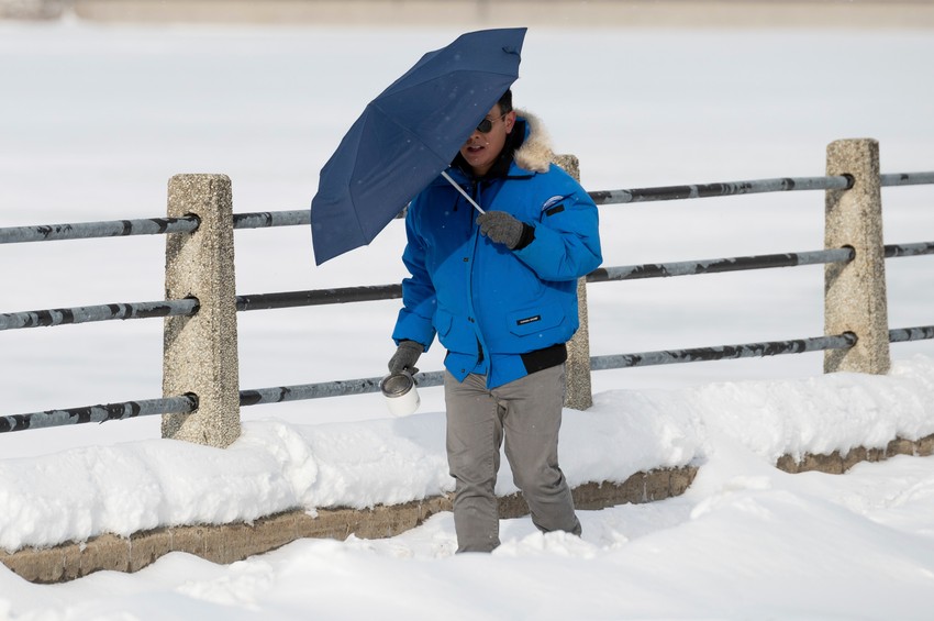 Sneg u Kanadi - Otava, Ontario