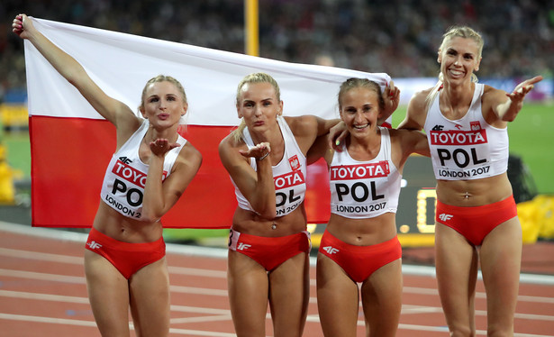 Lekkoatletyczne MŚ: Polki z brązowym medalem w sztafecie 4x400 m