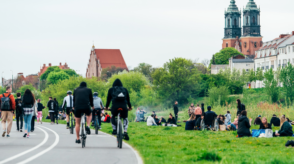 Poznań śmiało może nazywać siebie rowerową stolicą Polski. Jak wynika z najnowszych badań to właśnie w tym mieście rowery mają największy udział we wszystkich podróżach.