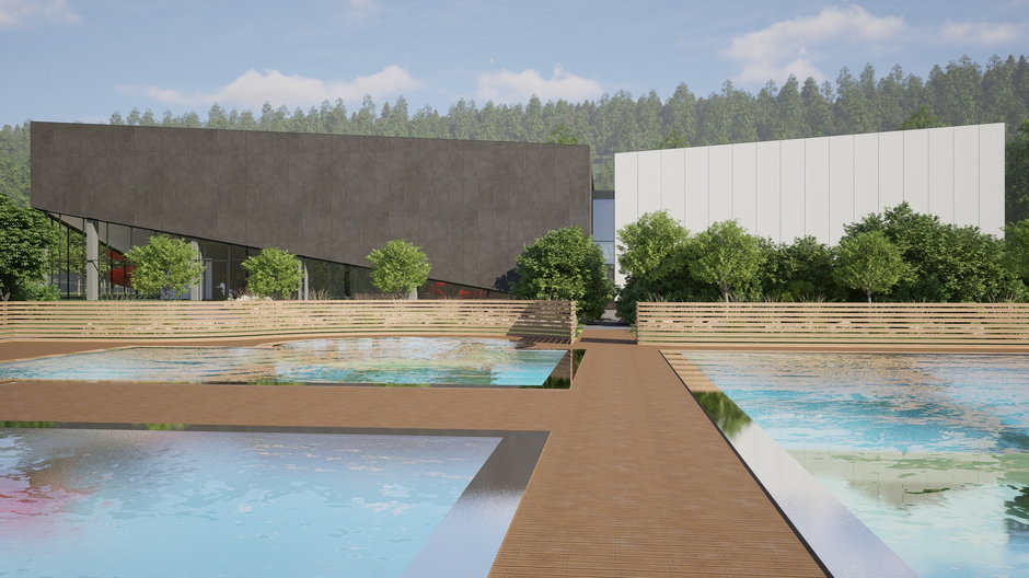 Nowy kompleks basenowy w Przemyślu (wizualizacja)