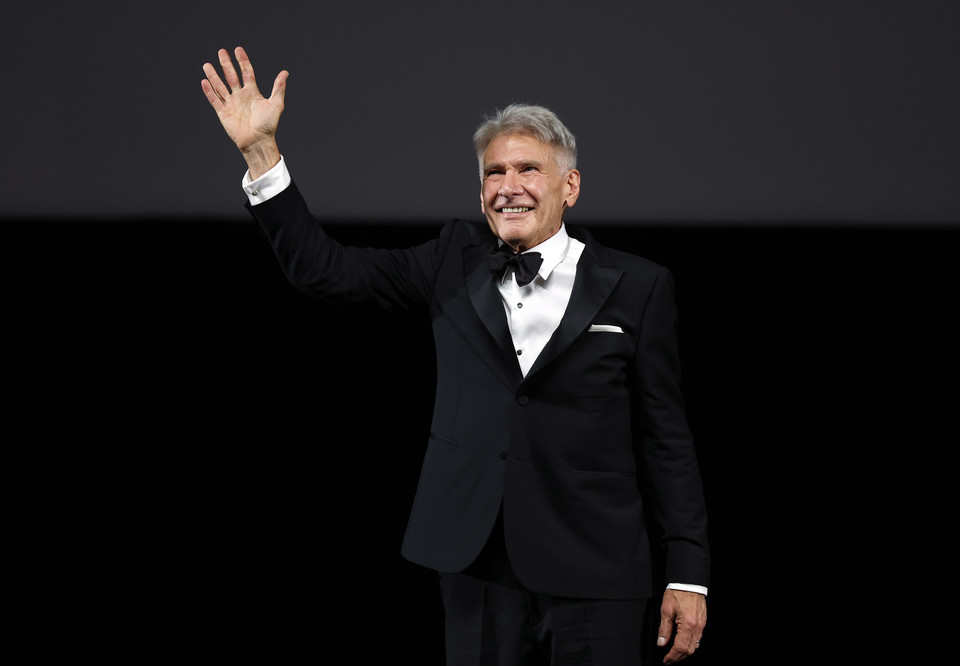 Harrison Ford na festiwalu w Cannes, 2023 r.