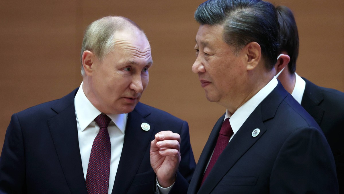 Władimir Putin i Xi Jinping