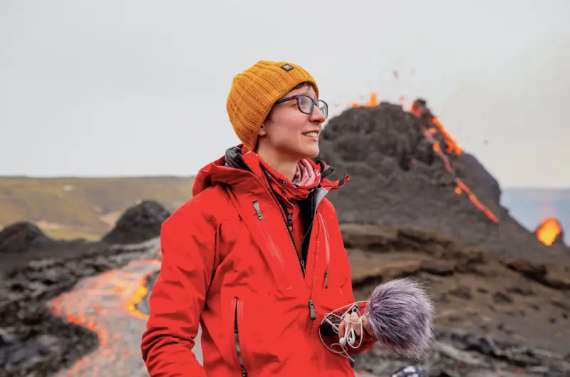 Kaśka Paluch nagrała dźwięki islandzkiego wulkanu, które wydała w formie epki