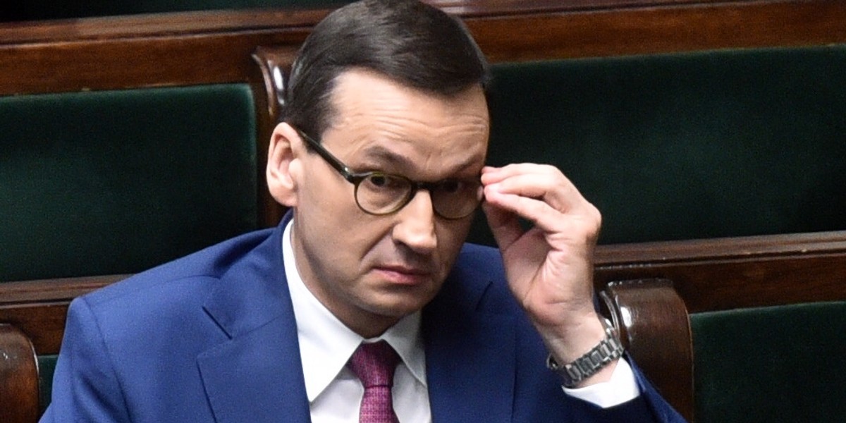 Premier Mateusz Morawiecki.