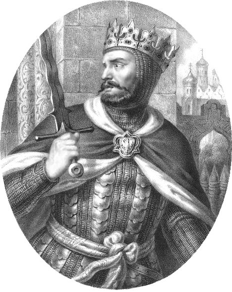 Bolesław Chrobry z Wizerunków królów polskich autorstwa Aleksandra Lessera