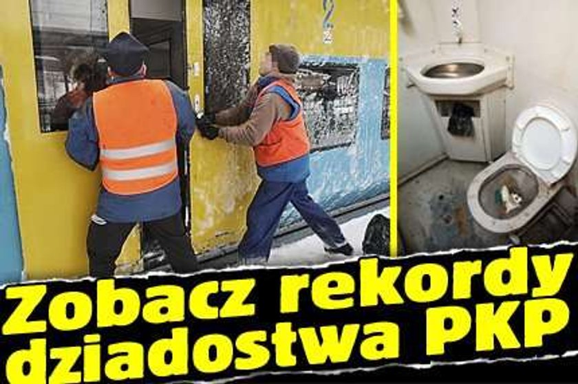 Zobacz rekordy dziadostwa na PKP