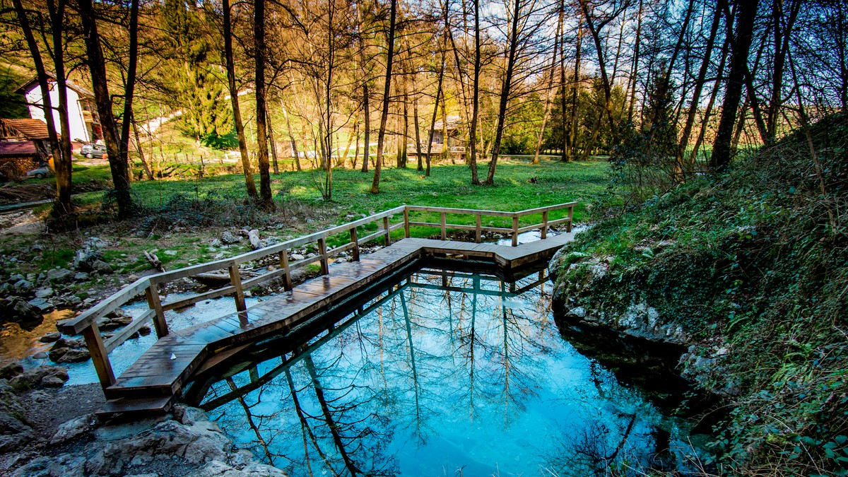 Termalni izvor Klevevž u Sloveniji
