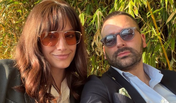 Marina Ćosić sa mužem 