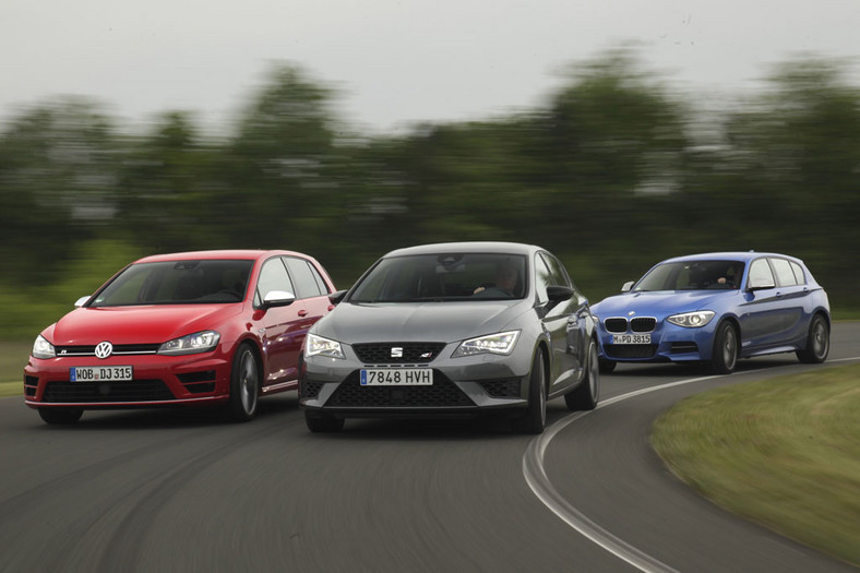 Seat Leon Cupra kontra VW Golf R i BMW M135i