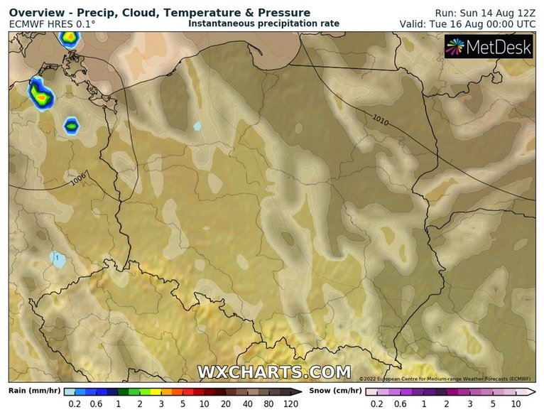 W nocy burze będą szybko zanikać