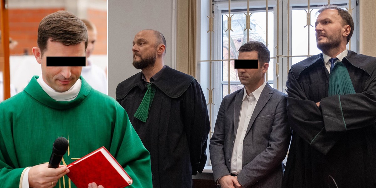 Ks. Mateusz N. stanął przed sądem oskarżony o  molestowanie małoletniego ministranta. 