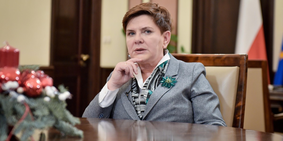 Premier Beata Szydło 