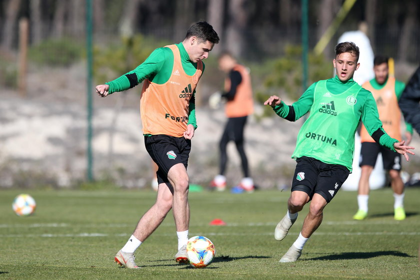 Pilka nozna. Sparing. Legia Warszawa - Clube Olimpico do Montijo. 15.01.2019