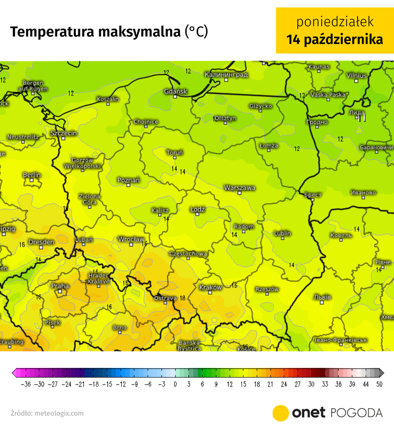 Początek przyszłego tygodnia może być cieplejszy