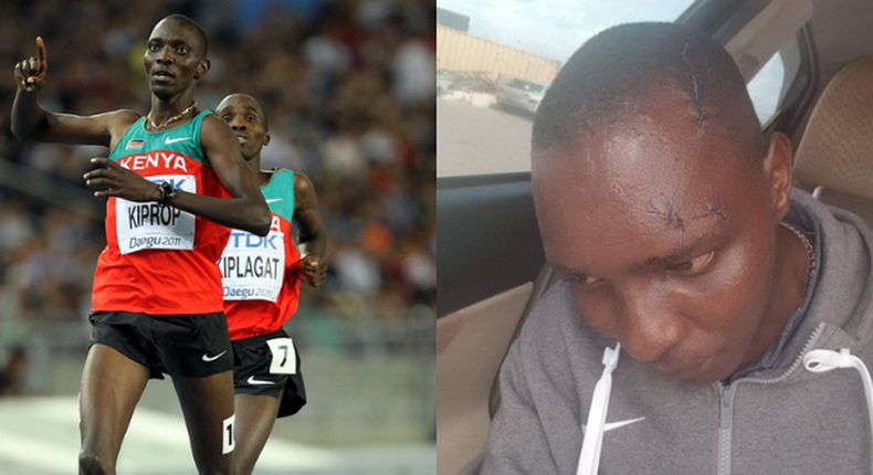 Asbel Kiprop nursing injuries after accident 