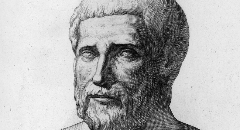 Greek philosopher and mathematician Pythagoras.Archive Photos/Getty Images