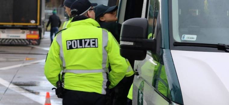 Kontrole niemieckiej policji na drogach w Polsce