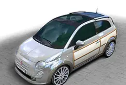 Fiat 500 WoodyWagon: drewniane nadwozie z Carozzeria Castagna