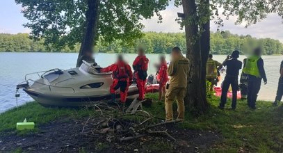 Rzucił się na pomoc synkowi. Nie żyje. Tragedia na jeziorze Ukiel