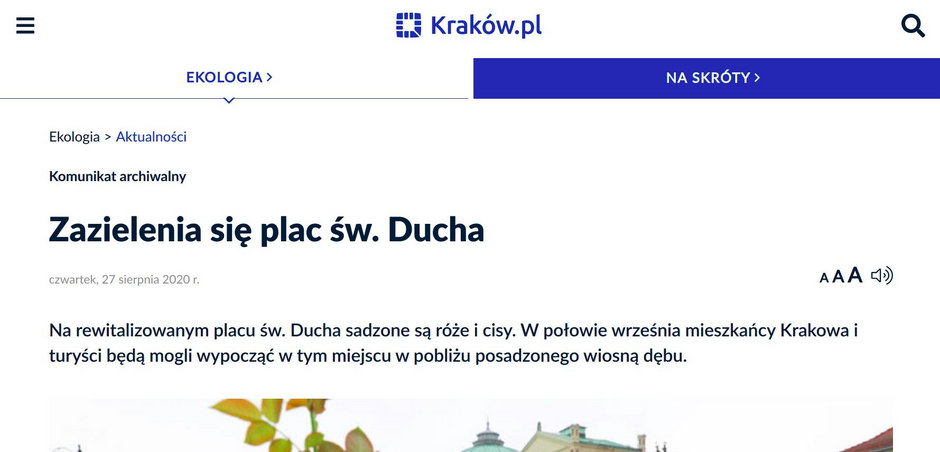 Źródło: Kraków.pl.