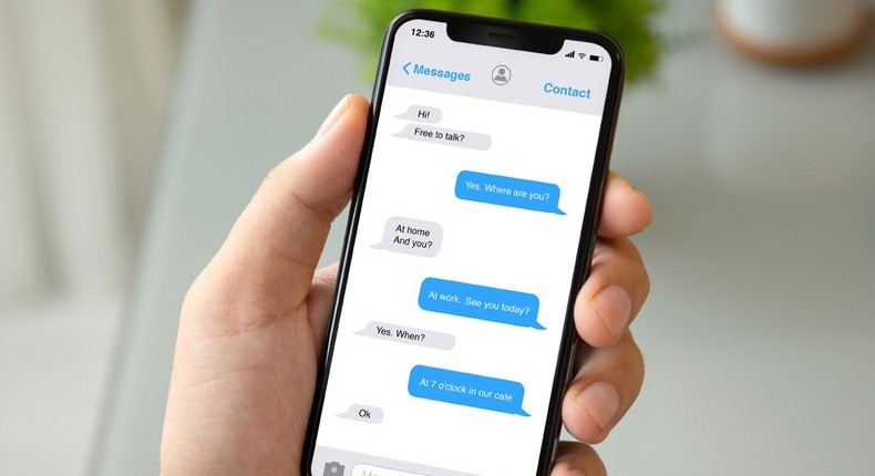 iphone messages/imessage app