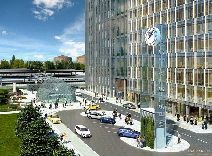 Dworzec Warszawa Zachodnia, wizualizacja