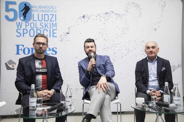Czy przedsiębiorców sportów czeka czas żniw? Odpowiedzi na pytanie szukali Jarosław Bieniecki (od lewej), Martin Lewandowski i Czesław Lang