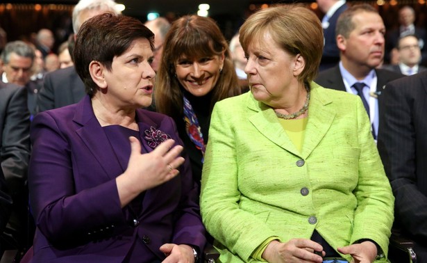 Beata Szydło i Angela Merkel