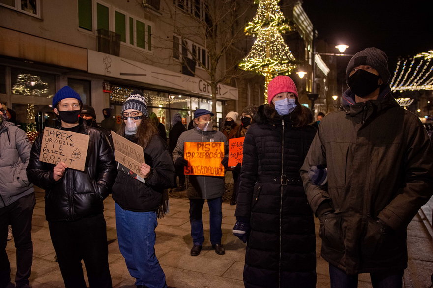 Protest kobiet 27 01 2021