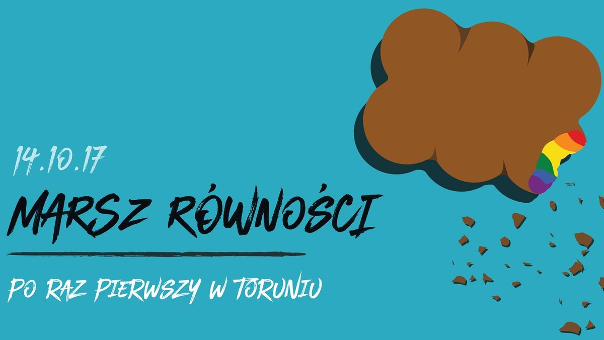 Jutro o godz. 13 przez centrum grodu Kopernika przejdzie Marsz Równości. "Nadeszła pora, aby także w ten sposób pokazać tęczową stronę Torunia" - zapowiadają na Facebooku jego organizatorzy.