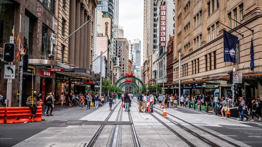 Ulica Sidnejska Džordžija u kojoj se nalazi zlatara Germani je najstarija ulica u Australiji