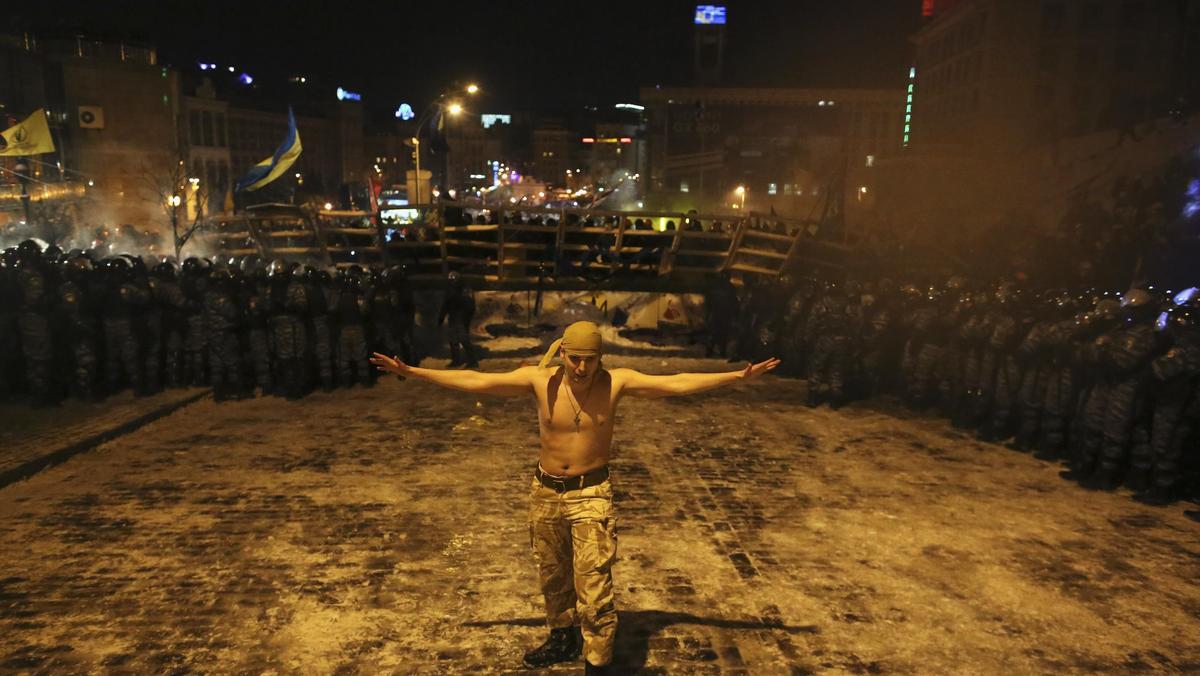 Protesty na Ukrainie