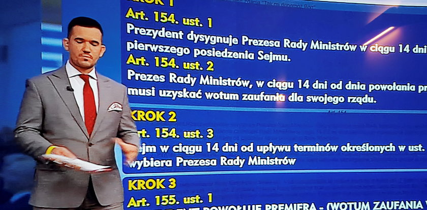 Pokazali to na antenie TVP. Ten błąd aż razi w oczy. Ale wstyd!