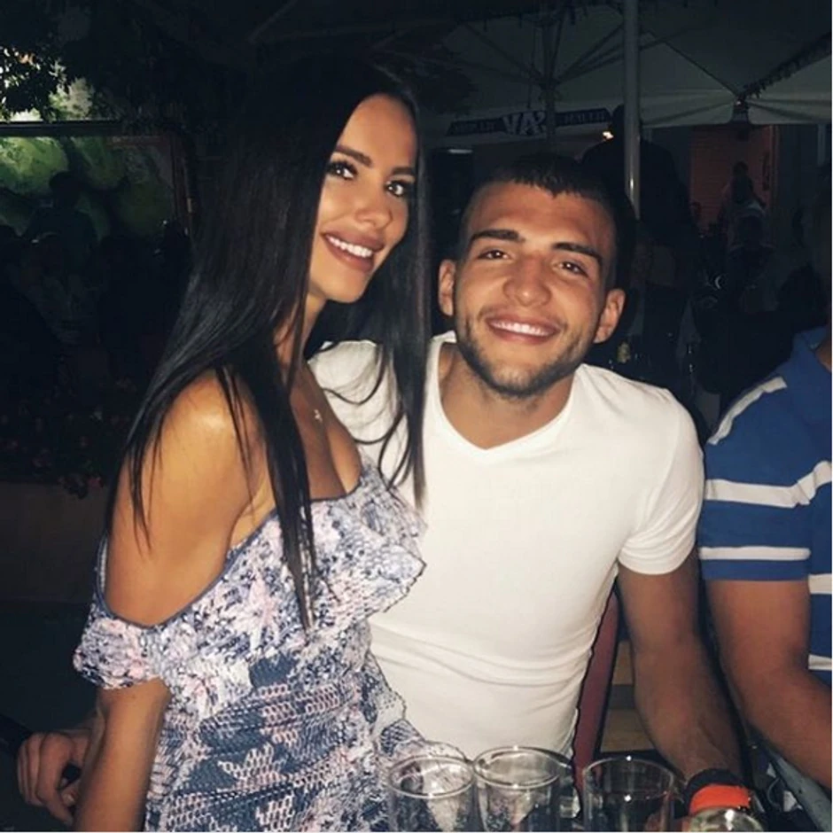 Veljko Ražnatović i Bogdana Rodić