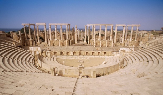  Libija leptis magna