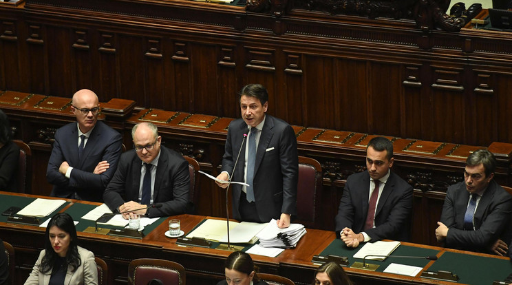 Az olasz parlament/ EPA/ALESSANDRO DI MEO