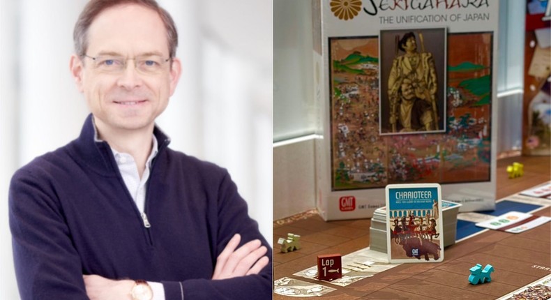 Appian CEO Matt Calkins and Sekigahara, a game he designed.Matt Calkins/Appian