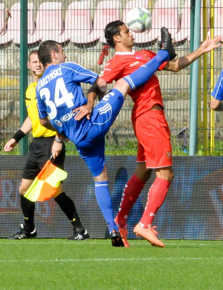 PIŁKA T-MOBILE EKSTRAKLASA WIDZEW ŁÓDŹ - RUCH CHORZÓW