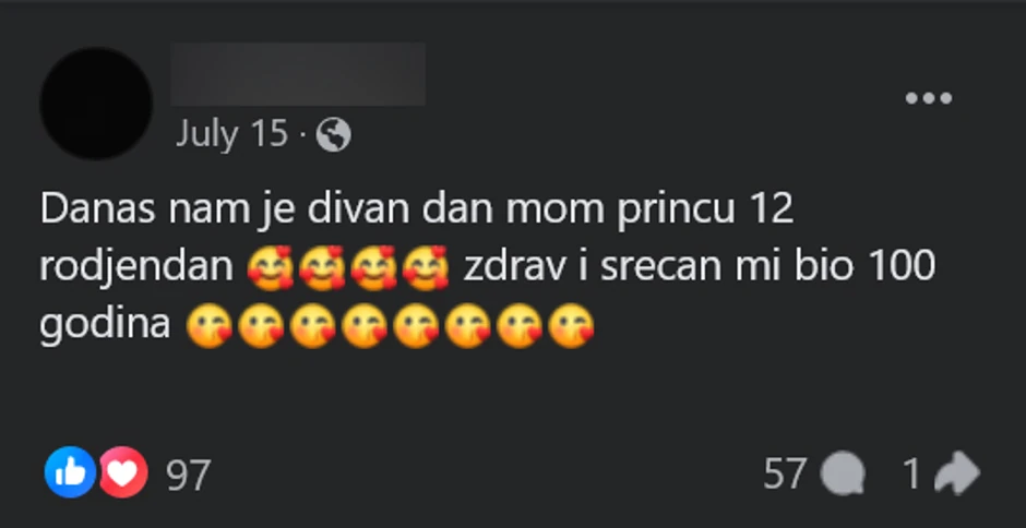 Objava oca iz Lazarevca mesec dana pre tragedije