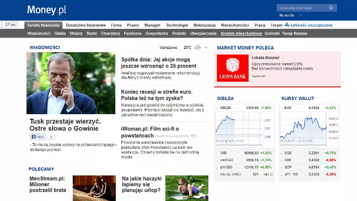 Ciekawe polskie serwisy o tematyce finansowej – warto je znać
